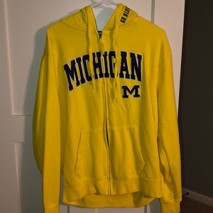 Yellow Michigan sweatshirt